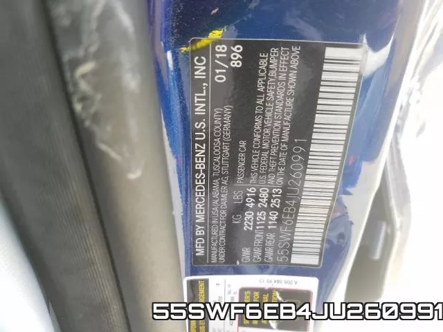 55SWF6EB4JU260991 фото 2