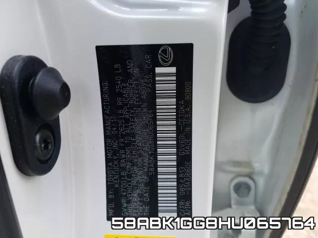 58ABK1GG8HU065764 фото 2