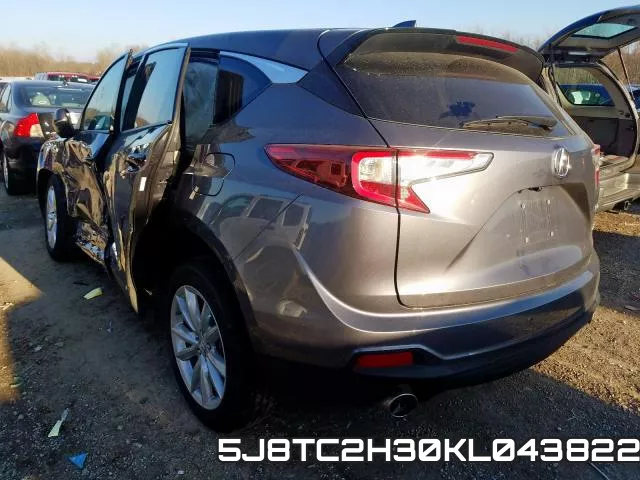 5J8TC2H30KL043822 фото 4