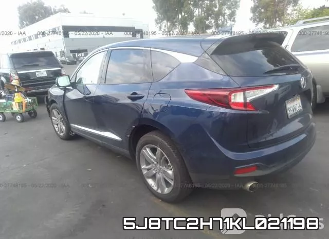 5J8TC2H71KL021198 фото 4