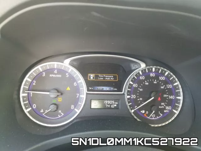 5N1DL0MM1KC527922 фото 9