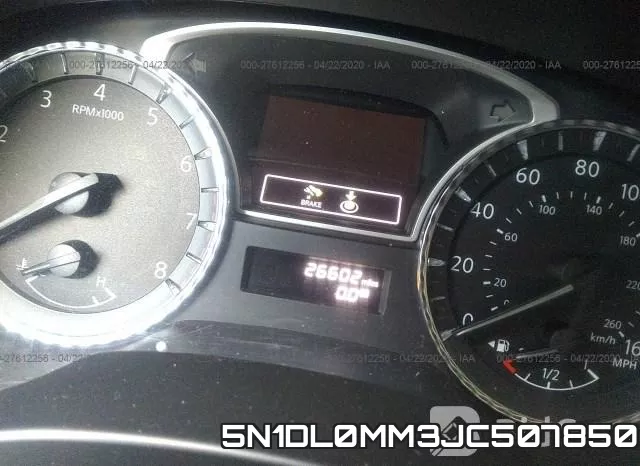 5N1DL0MM3JC507850 фото 8