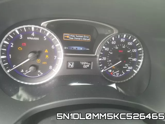 5N1DL0MM5KC526465 фото 9