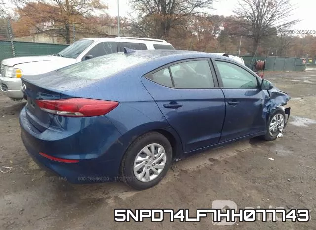 5NPD74LF7HH077743 фото 5