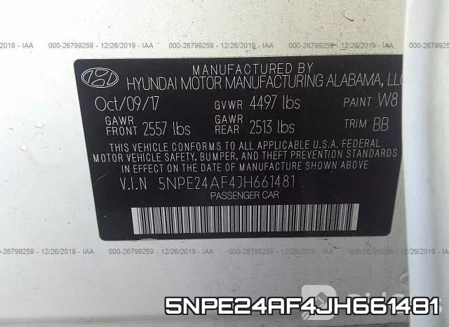 5NPE24AF4JH661481 фото 10