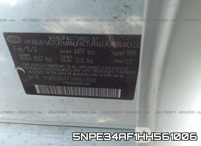 5NPE34AF1HH561006 фото 10
