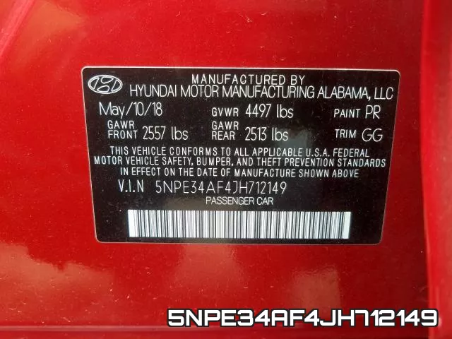 5NPE34AF4JH712149 фото 2
