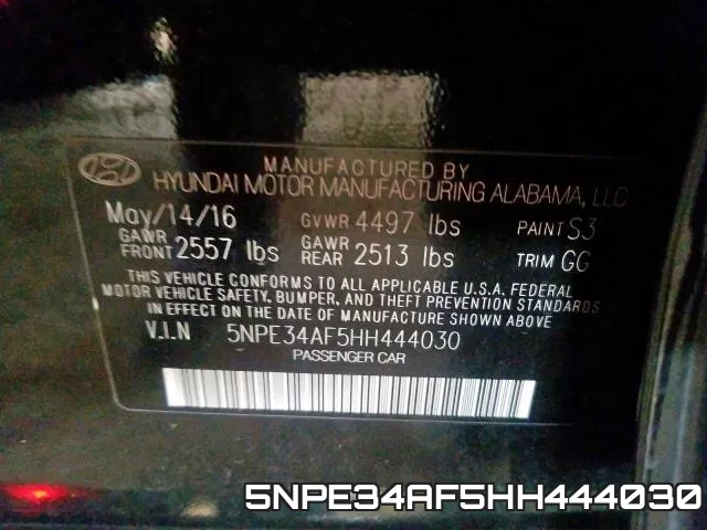 5NPE34AF5HH444030 фото 2