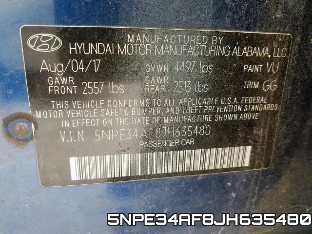 5NPE34AF8JH635480 фото 2