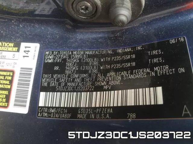 5TDJZ3DC1JS203722 фото 2