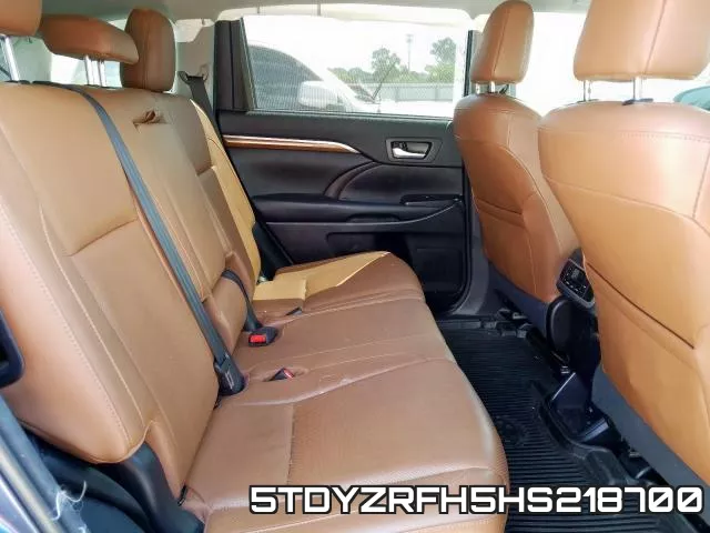 5TDYZRFH5HS218700 фото 7