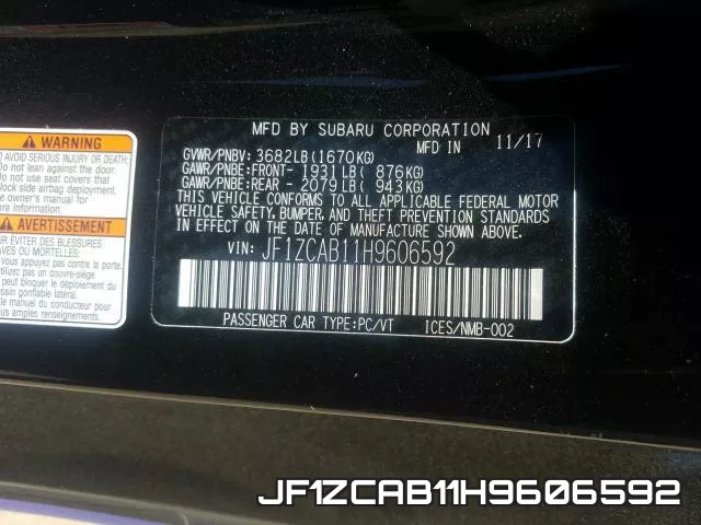 JF1ZCAB11H9606592 фото 2