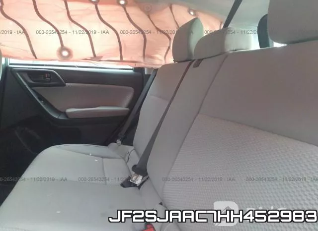 JF2SJAAC7HH452983 фото 9