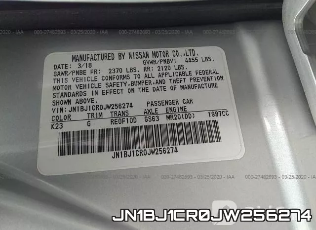 JN1BJ1CR0JW256274 фото 10
