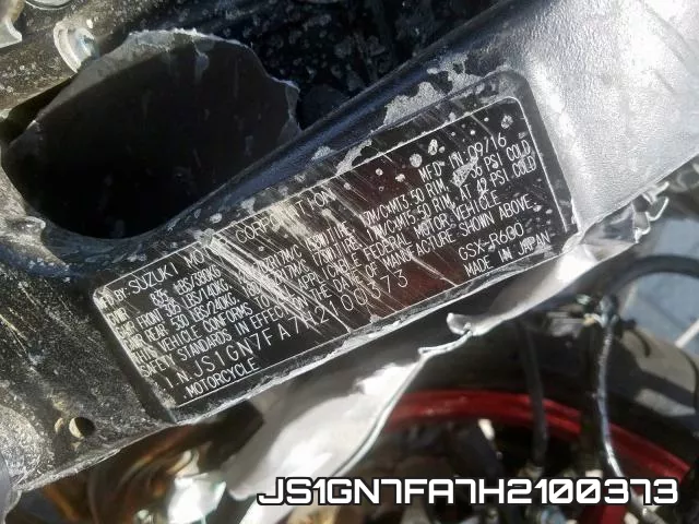 JS1GN7FA7H2100373 фото 2
