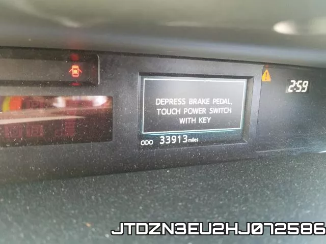 JTDZN3EU2HJ072586 фото 9
