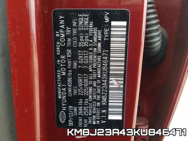KM8J23A43KU846471 фото 2