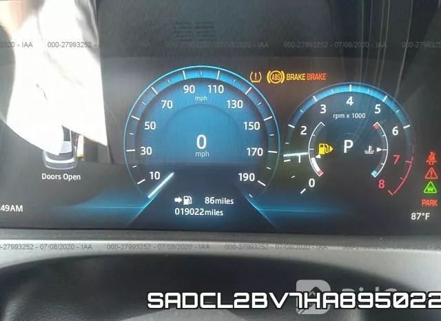 SADCL2BV7HA895022 фото 8