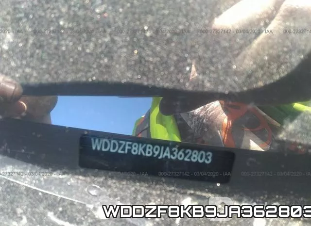 WDDZF8KB9JA362803 фото 10