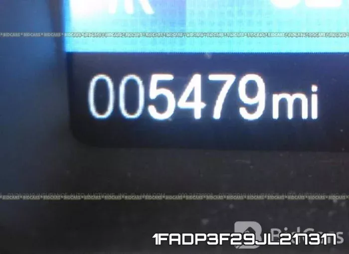 1FADP3F29JL217317 фото 8