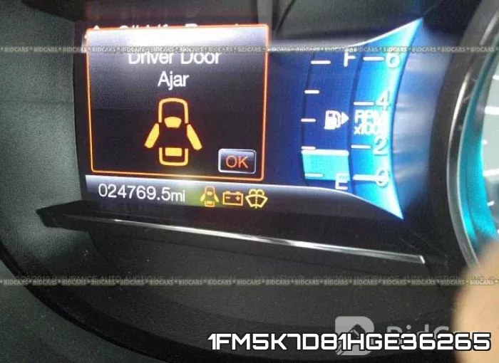 1FM5K7D81HGE36265 фото 8