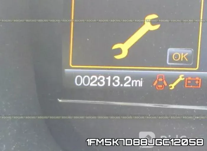 1FM5K7D88JGC12058 фото 7