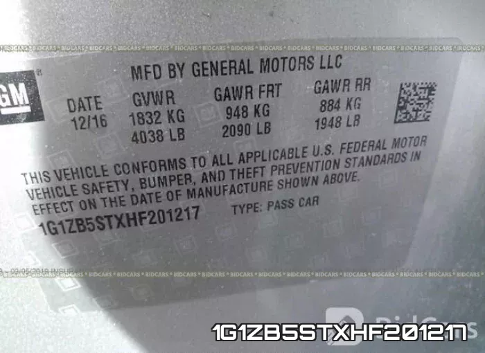 1G1ZB5STXHF201217 фото 10