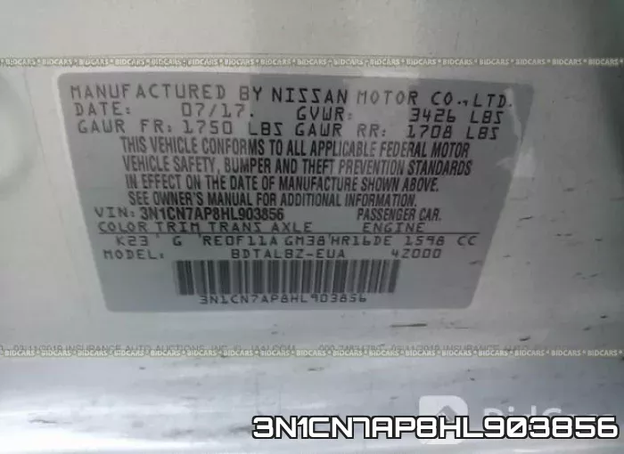 3N1CN7AP8HL903856 фото 10