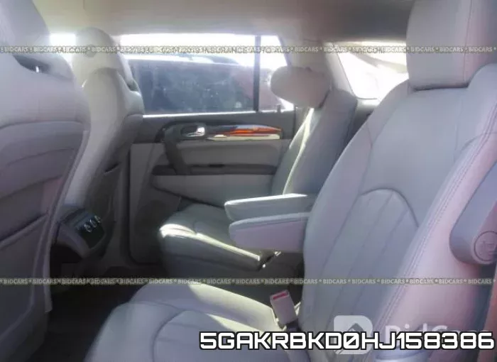 5GAKRBKD0HJ158386 фото 9