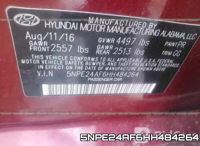 5NPE24AF6HH484264 фото 10