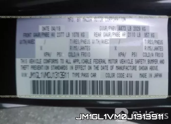 JM1GL1VM0J1313911 фото 10