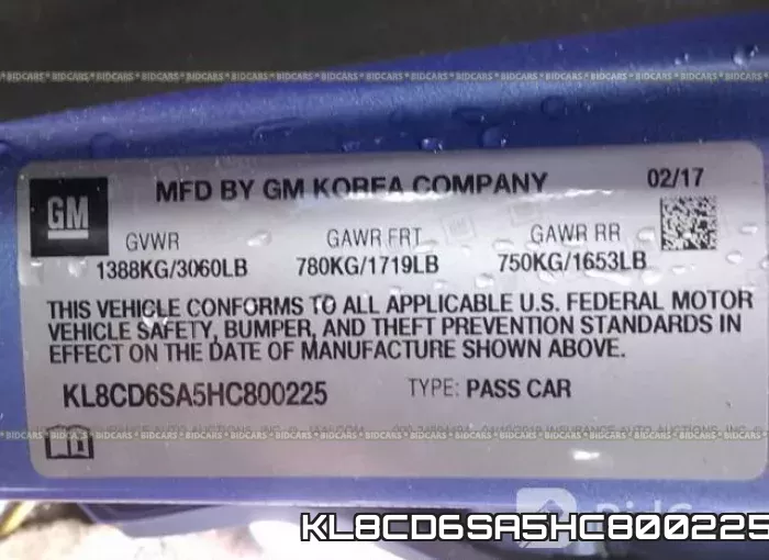KL8CD6SA5HC800225 фото 10