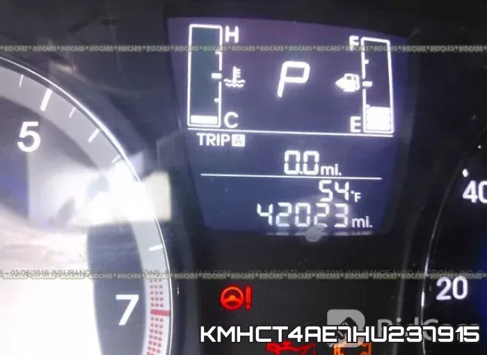 KMHCT4AE7HU237915 фото 8