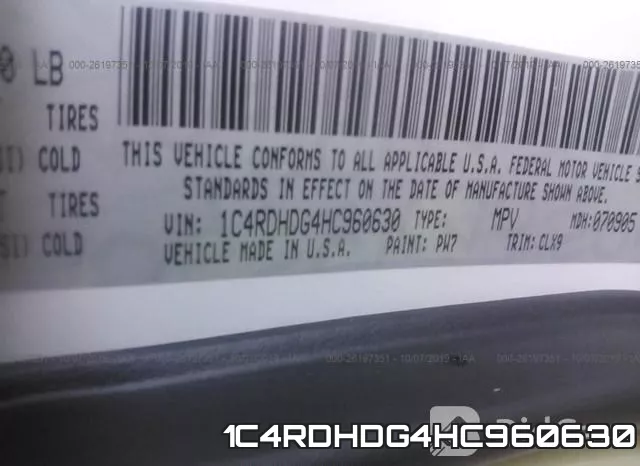 1C4RDHDG4HC960630 фото 9