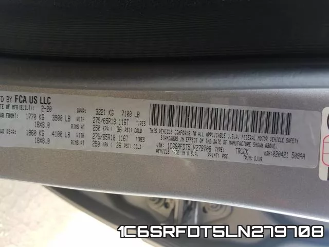 1C6SRFDT5LN279708 фото 2