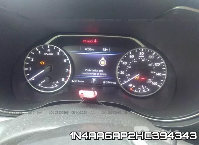1N4AA6AP2HC394343 фото 8