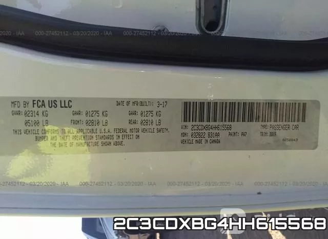2C3CDXBG4HH615568 фото 10