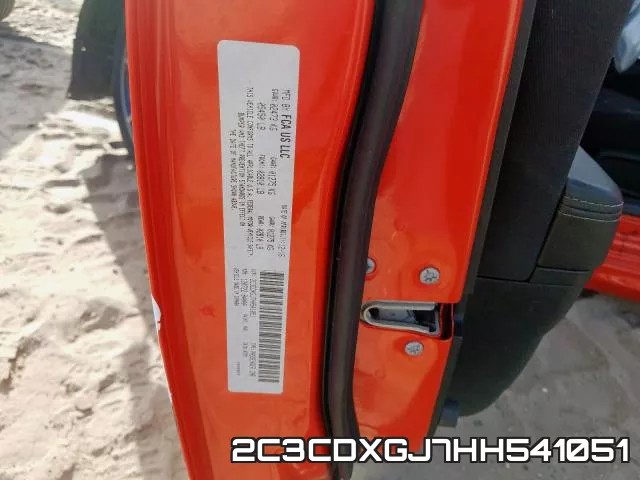 2C3CDXGJ7HH541051 фото 2