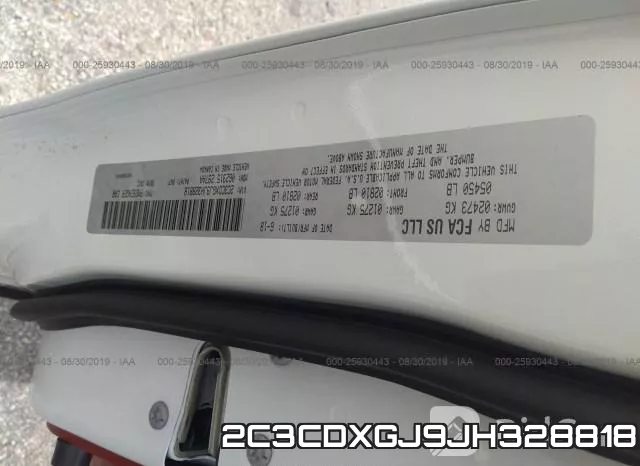 2C3CDXGJ9JH328818 фото 10