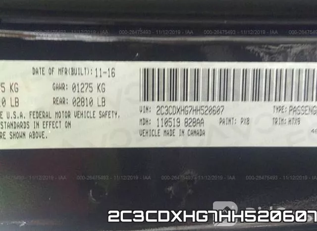 2C3CDXHG7HH520607 фото 10