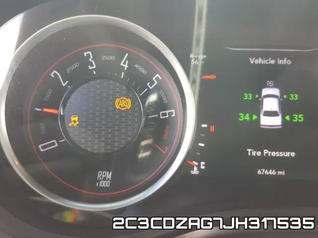2C3CDZAG7JH317535 фото 9