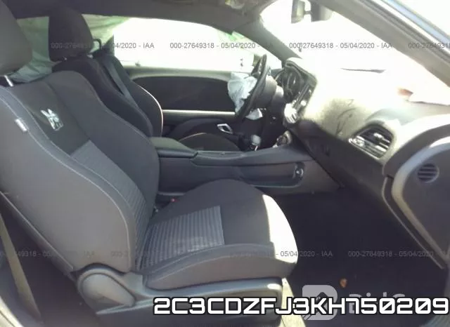 2C3CDZFJ3KH750209 фото 6