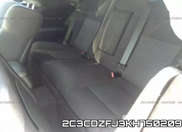 2C3CDZFJ3KH750209 фото 9
