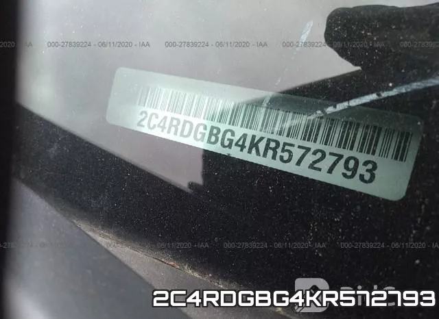 2C4RDGBG4KR572793 фото 10