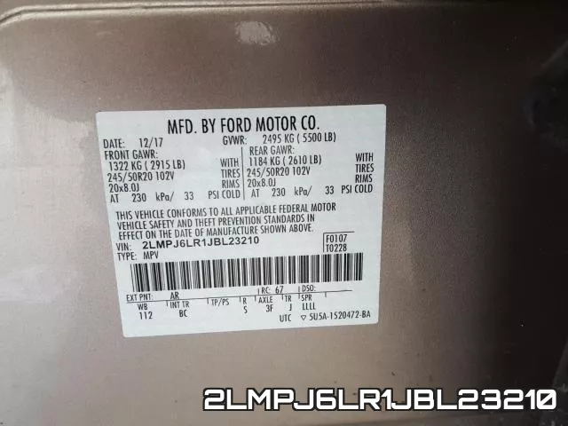 2LMPJ6LR1JBL23210 фото 2