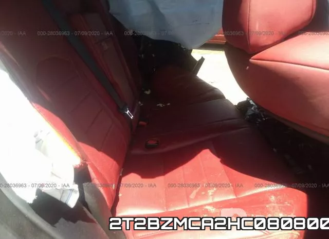 2T2BZMCA2HC080800 фото 9
