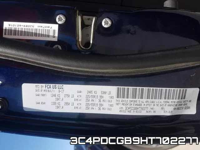 3C4PDCGB9HT702277 фото 2