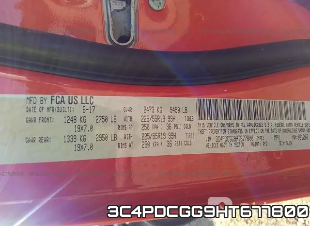 3C4PDCGG9HT677800 фото 10