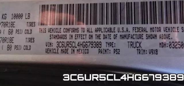 3C6UR5CL4HG679389 фото 2