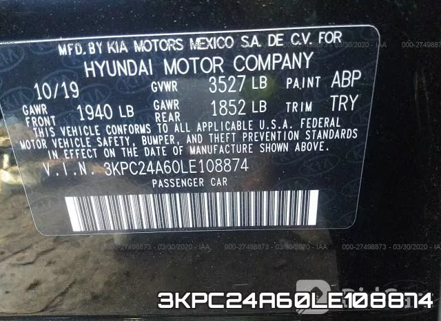 3KPC24A60LE108874 фото 10